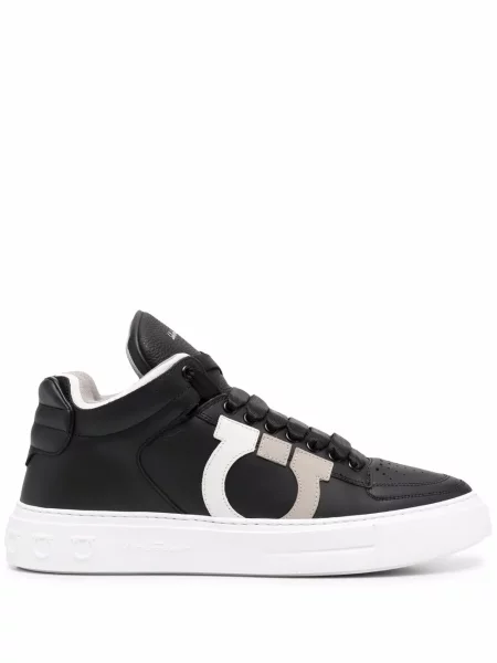 Sneakerși Ferragamo negru
