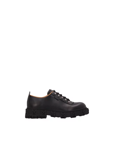 Derby Dior skórzany czarny