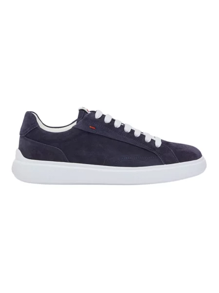 Sneakersy Peuterey skórzane niebieskie