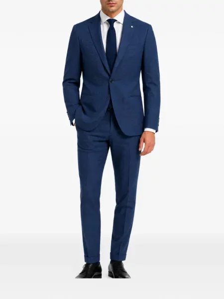 Costum Luigi Bianchi Mantova albastru