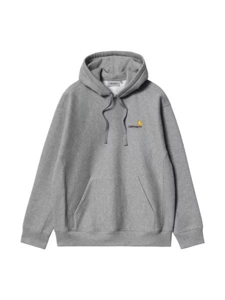 Bluza z kapturem Carhartt Wip z kapturem szara