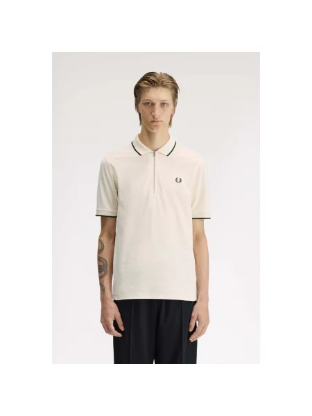 Cămașă Fred Perry din crep alb