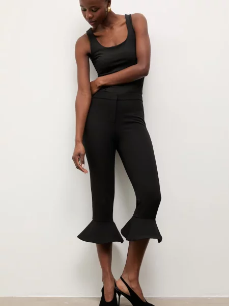 Answear.LAB spodnie capri czarne