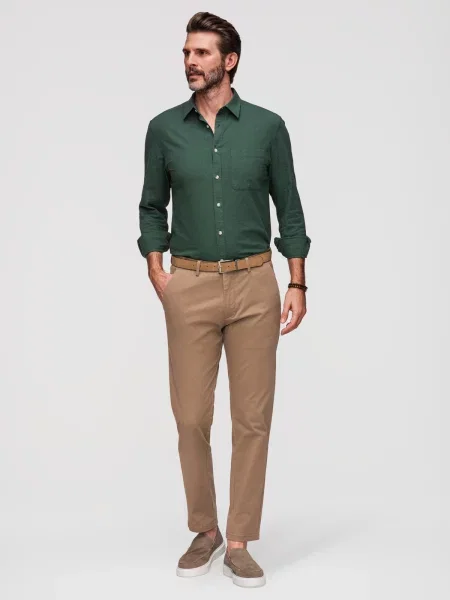 Pantaloni chino Ombre