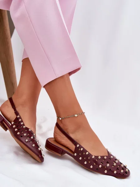 Baleríny Boto na plochém podpatku