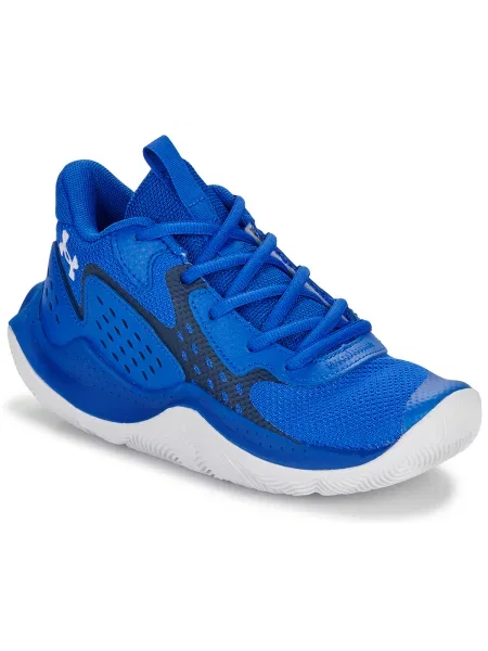 Kožené tenisky Under Armour modrá