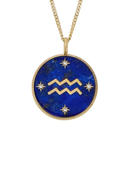 Колие Fossil JEWELRY синьо