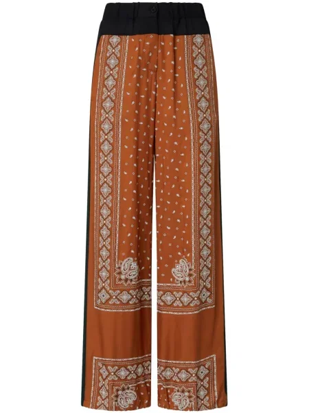 Pantaloni Pinko cu imagine maro