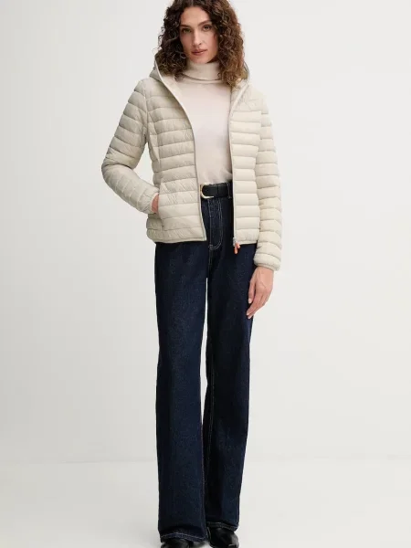 Save The Duck kurtka DAISY przejściowa beżowy