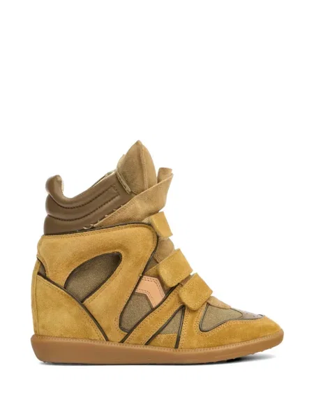 Sneakerși Isabel Marant din piele de căprioară