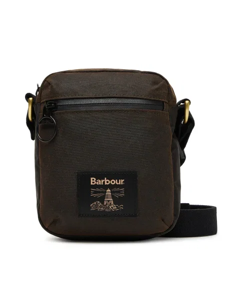 Barbour borseta verde maro
