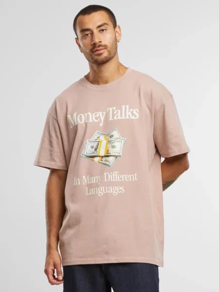 Mister Tee Póló Money Talks / rózsa rózsaszín