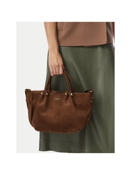 Weekend Max Mara Ročna torba Wkario Temno rjava