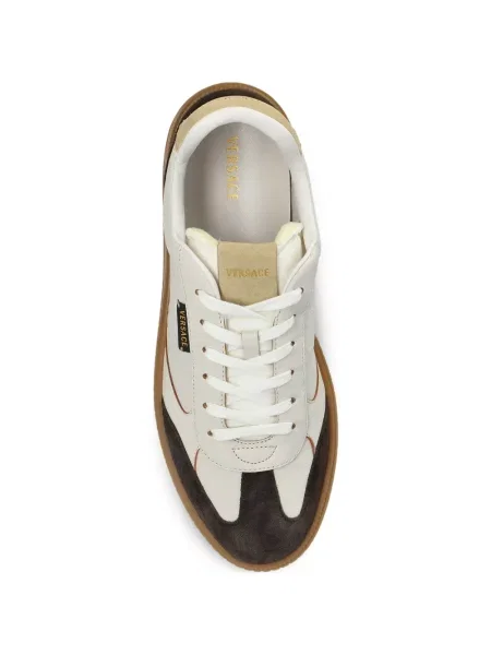Sneakerși Versace din piele