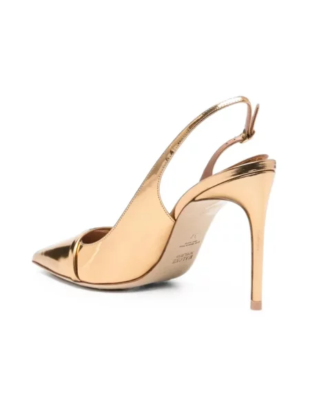 Czółenka Malone Souliers skórzana żółta