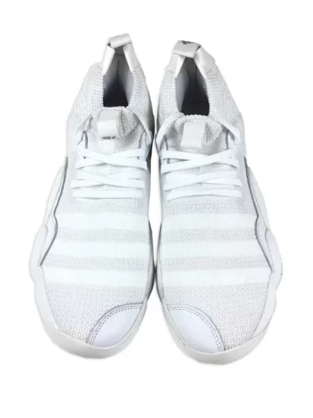 Běžecký květinový top Adidas šedý