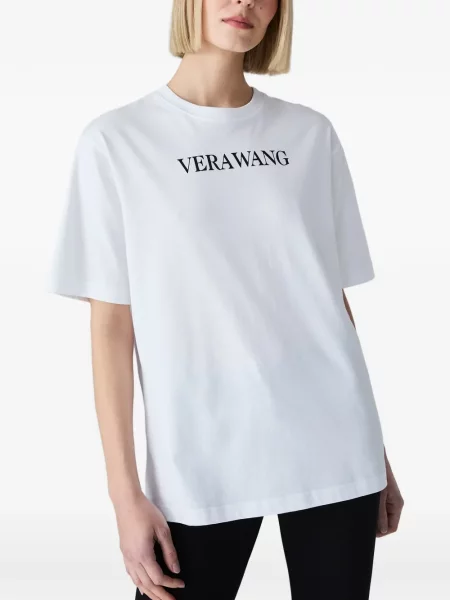 Tricou Vera Wang cu imagine alb
