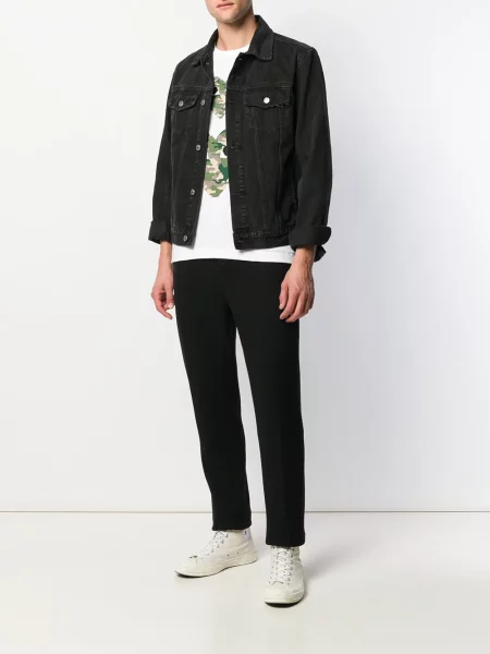 Kamufliažinis marškinėliai Comme Des Garçons Play balta