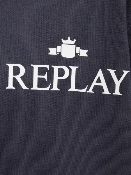 Худи Replay серое