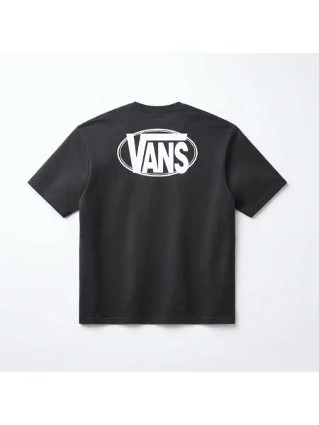 Koszulka Vans z logo czarna
