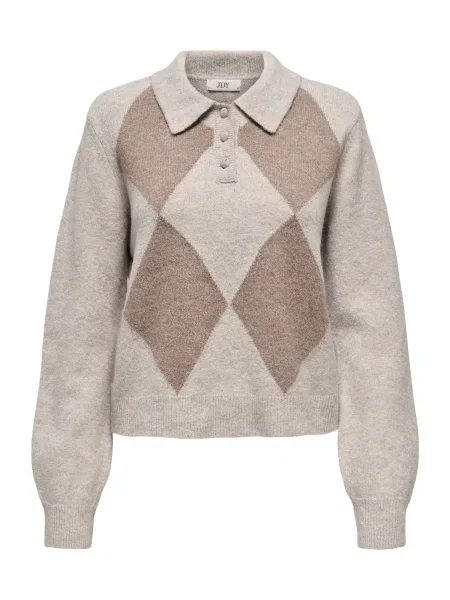 JDY Pulover JDYMARA / taupe gri