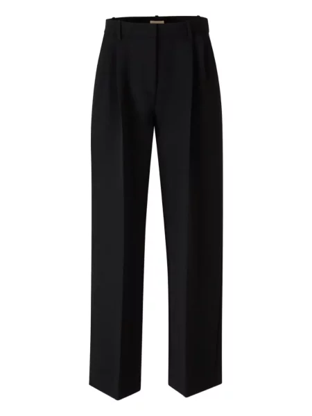 Pantaloni Khaite plisate negru