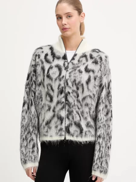 Sportalm cardigan din amestec de lână Trenton light gri