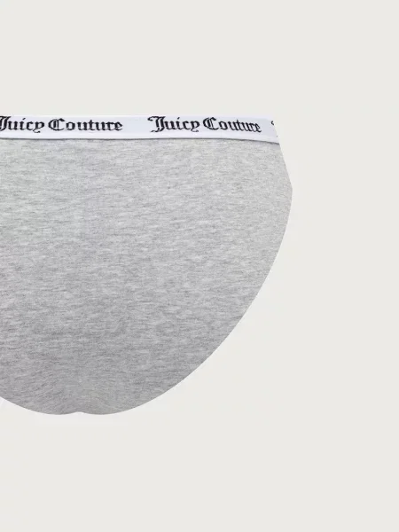 Juicy Couture бикини дамски от с DIDDY BRIEF PK 3 броя сиво