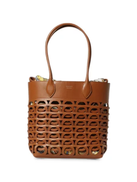 Shopper táska Ferragamo barna