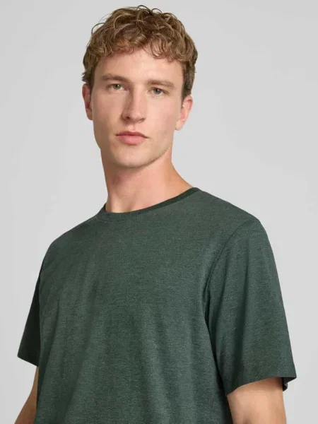 T-shirt o kroju regular fit z mieszanka bawełny model ' Jack & Jones