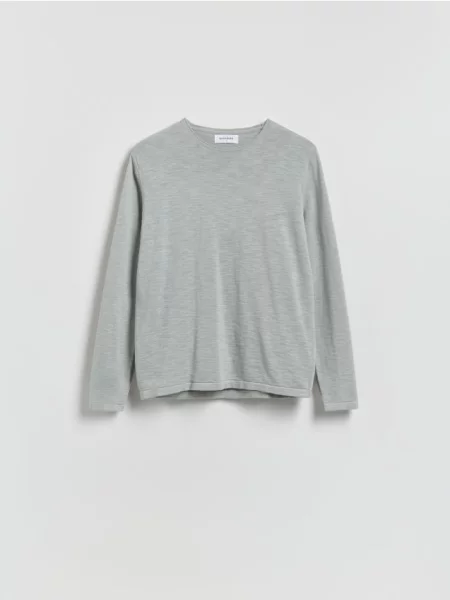 Reserved Pulover din deschis gri