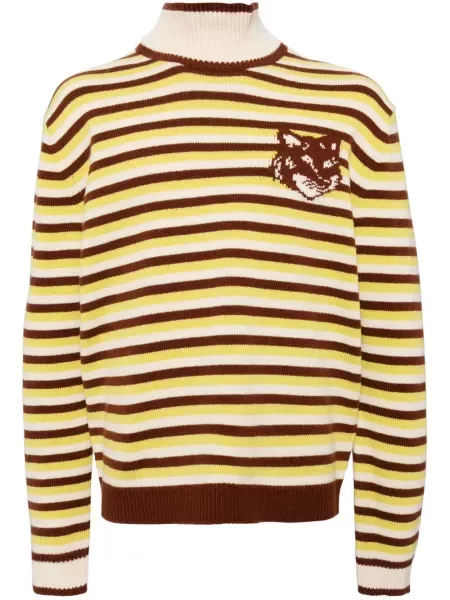 Pulover Maison Kitsune verde