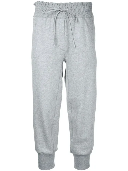 Spodnie 3.1 Phillip Lim o krotszym kroju szare