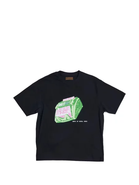Tricou Birth Of Royal Child cu imagine negru