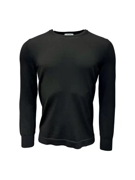 Sweter Gran Sasso z wełny merino czarny