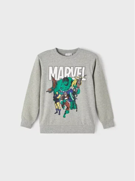 NAME IT Bluza MARVEL szary
