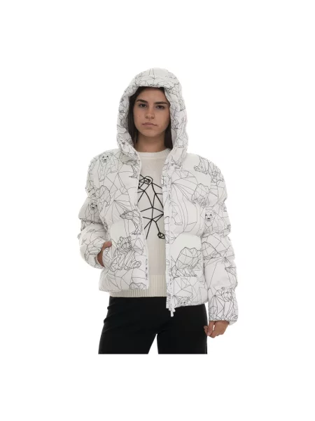 Kurtka puchowa Emporio Armani Ea7 biała