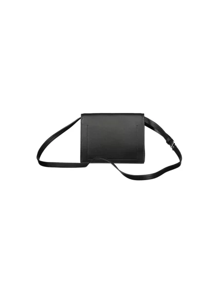 Torebka crossbody Calvin Klein skórzana czarna
