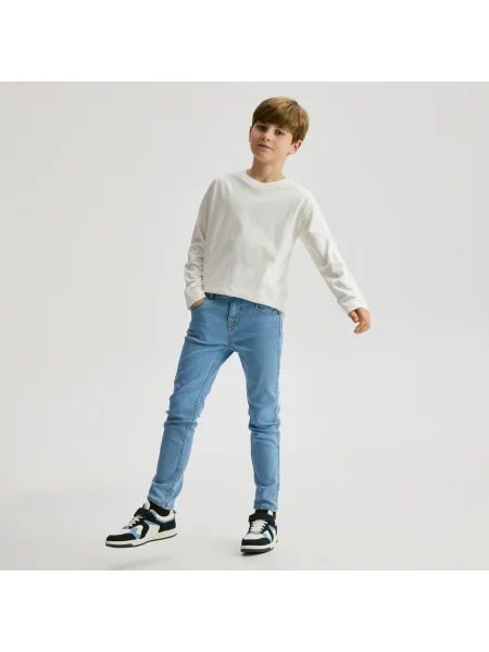 Reserved Slim farmer kék