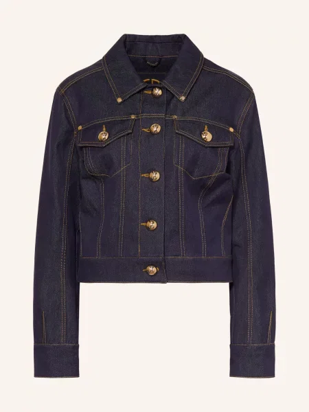 Goldbergh Džínová Bunda Mysa raw denim