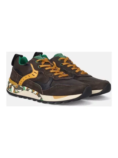 Sneakersy Voile Blanche skórzane czarne