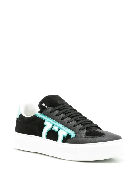 Sneakerși Ferragamo negru