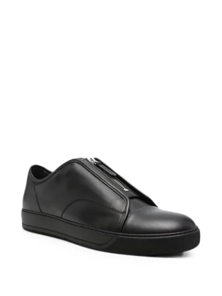 Sneakerși Lanvin din piele negru