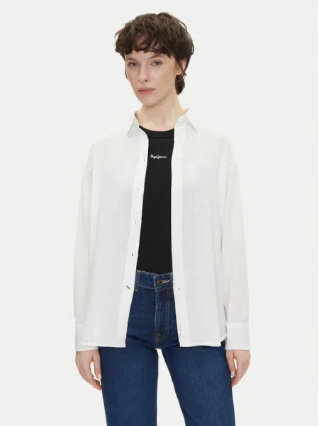 Pepe Jeans Cămașă Chipper alb