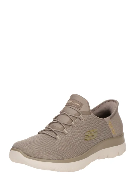Slip on tenisky Skechers béžová