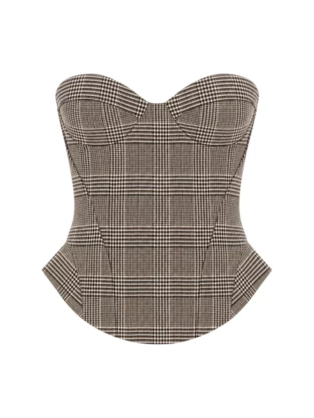 Top Ermanno Scervino brązowy