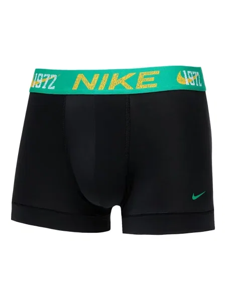 Decupat boxeri Nike cu autograf din fleece negru