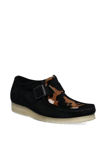 Σκαρπινια Clarks Originals με σχέδιο με λεοπαρ μοτιβο μαύρο