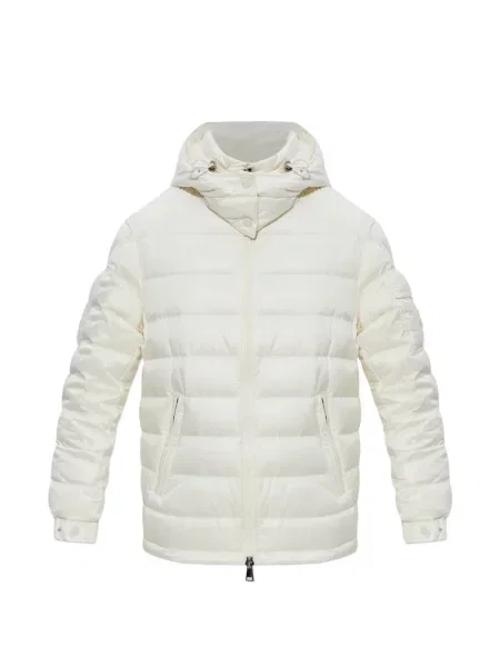 Striukė Moncler su gobtuvu balta