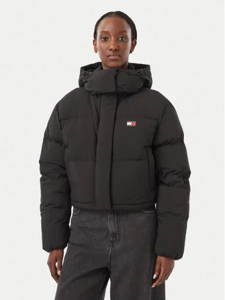 Tommy Jeans Zimná bunda ALASKA' čierna